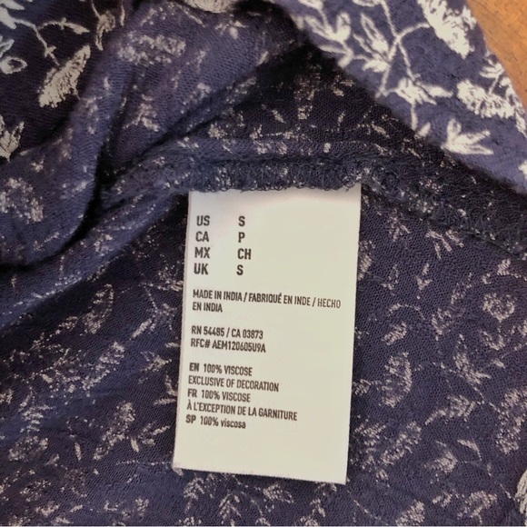 American Eagle Camisoles Boho Floral Cottagecore Sexy Festival Mini Romper Dress - Picture 4 of 11